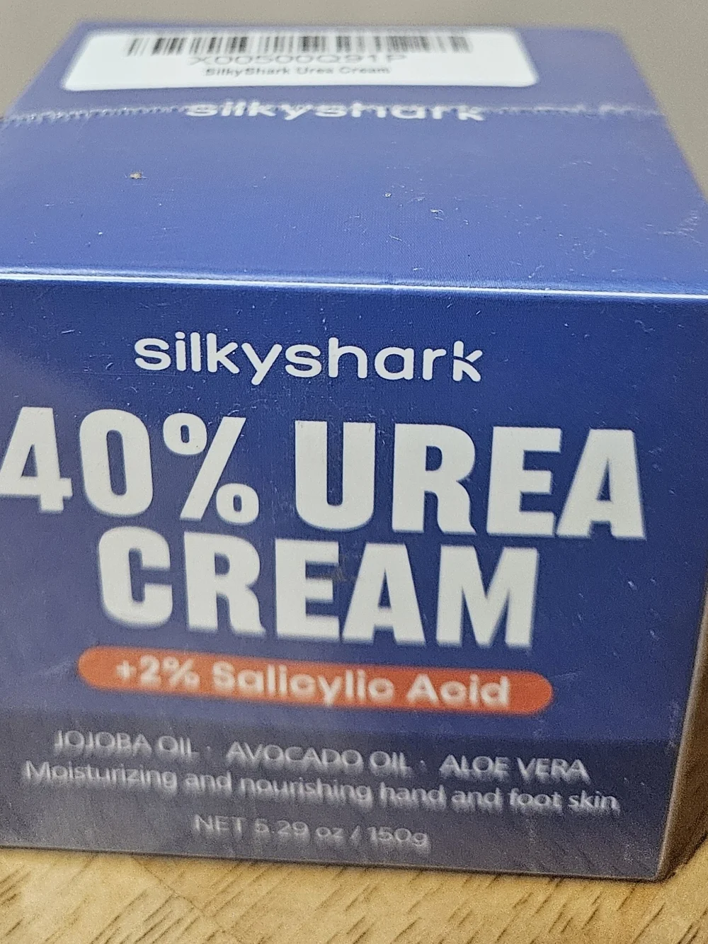 silkyshark 40% Urea Cream - New Sealed